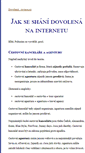Mobile Screenshot of dovolena.rovnou.cz